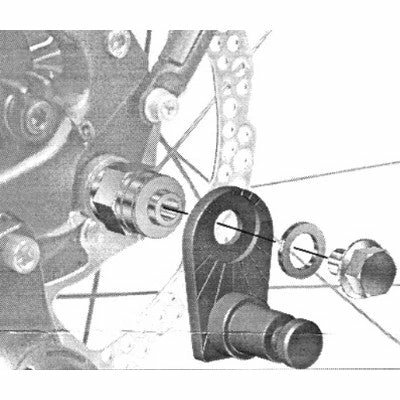 Adaptateur Axe Plein Nexus 3-7-8 Pour Remorque Vélo Croozer 4 Adaptateur Axe Plein Nexus 3-7-8 Pour Remorque Vélo Croozer – Image 2