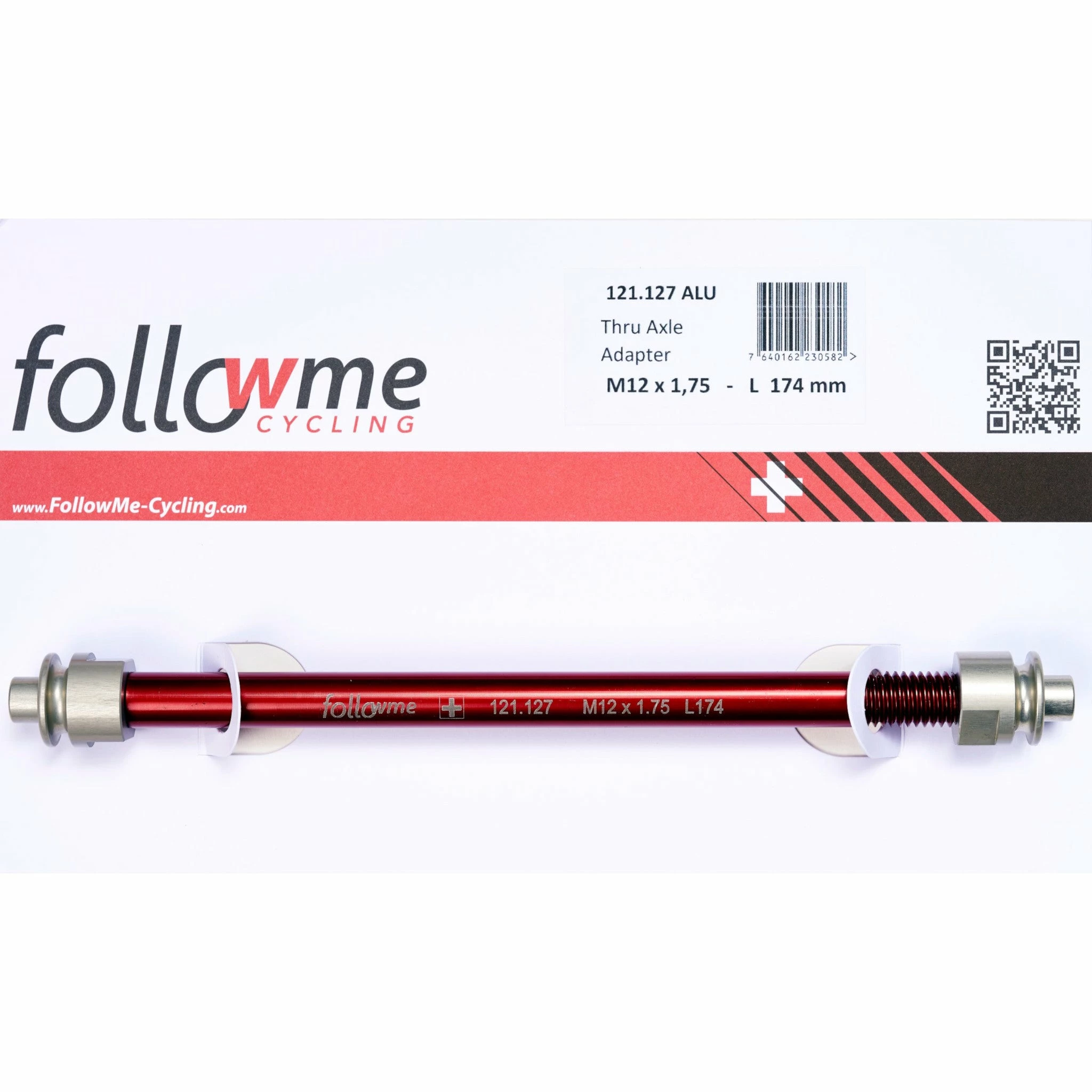 FollowMe Axe De Roue Arrière M12 Pour Adaptation Follow Me 3 FollowMe Axe De Roue Arrière M12 Pour Adaptation Follow Me – Image 2