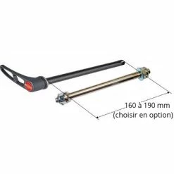 FollowMe Axe De Roue Arrière M12 Pour Adaptation Follow Me 8 FollowMe Axe De Roue Arrière M12 Pour Adaptation Follow Me -Remorques vélo Soldes axe de roue arriere m12 pour adaptation follow me full 3