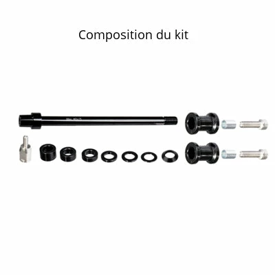 Axe De Roue Pour Fixation Remorque Topeak Journey Trailer TX 7 Axe De Roue Pour Fixation Remorque Topeak Journey Trailer TX – Image 5