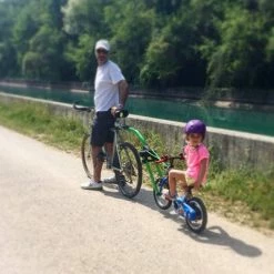 PERUZZO Barre Tandem Verte Trail Angel 12 PERUZZO Barre Tandem Verte Trail Angel -Remorques vélo Soldes barre tandem verte trail angel full 5