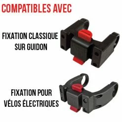 Boucles De Serrage Pour Fixation KlickFix Sur Cintre Large 9 Boucles De Serrage Pour Fixation KlickFix Sur Cintre Large -Remorques vélo Soldes boucles de serrage pour fixation klickfix sur cintre large full 4