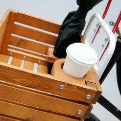 Caisse Vélo En Bois Sur Porte Bagages Avant Two-O 10 Caisse Vélo En Bois Sur Porte Bagages Avant Two-O -Remorques vélo Soldes caisse velo en bois sur porte bagages avant two o full 3