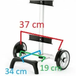 Châssis Unus Fun Poignée 3 Positions - Andersen 12 Châssis Unus Fun Poignée 3 Positions - Andersen -Remorques vélo Soldes chassis unus fun poignee 3 positions andersen full 5