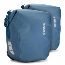 Double Sacoche Bleue Sur Porte-bagages 13L Shield Pannier Thule