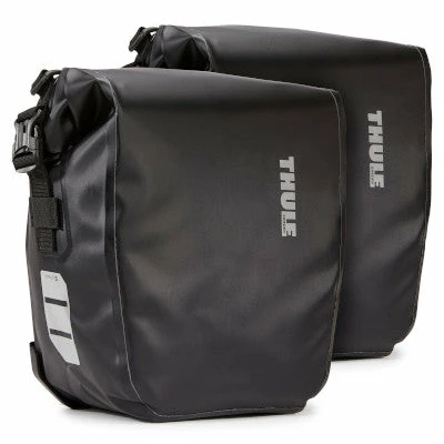 Double Sacoche Noire Sur Porte-bagages 13L Shield Pannier Thule 3 Double Sacoche Noire Sur Porte-bagages 13L Shield Pannier Thule