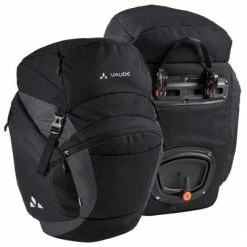 Double Sacoche Vélo Arrière 46 L OnTour Back Vaude 16 Double Sacoche Vélo Arrière 46 L OnTour Back Vaude -Remorques vélo Soldes double sacoche velo arriere 46 l ontour back vaude noir full