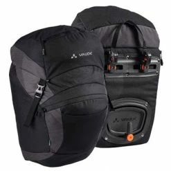 Double Sacoche Vélo Avant 32 L OnTour Front Vaude 17 Double Sacoche Vélo Avant 32 L OnTour Front Vaude -Remorques vélo Soldes double sacoche velo avant 32 l ontour front vaude noir full