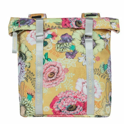 Double Sacoche Vélo Porte-bagage Arrière Jaune Bloom Field Basil 4 Double Sacoche Vélo Porte-bagage Arrière Jaune Bloom Field Basil – Image 2