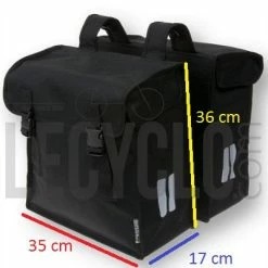 Double Sacoches Vélo 47L Mara XXL Basil 13 Double Sacoches Vélo 47L Mara XXL Basil -Remorques vélo Soldes double sacoches velo 47l mara xxl basil full 6