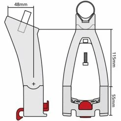 Extendeur De Fixation KlickFix Pour Selle De Vélo 7 Extendeur De Fixation KlickFix Pour Selle De Vélo -Remorques vélo Soldes extendeur de fixation klickfix pour selle de velo full 3