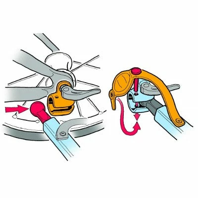 Fixation CTS Avec Axe Pour Remorque Vélo Thule Chariot 3 Fixation CTS Avec Axe Pour Remorque Vélo Thule Chariot