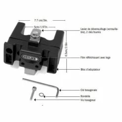 Fixation Pour Guidon Avec Serrure Ortlieb 9 Fixation Pour Guidon Avec Serrure Ortlieb -Remorques vélo Soldes fixation pour guidon avec serrure ortlieb full 4