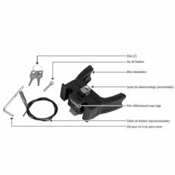 Fixation Sacoche Ortlieb à Serrure Pour Guidon Vélo électrique 9 Fixation Sacoche Ortlieb à Serrure Pour Guidon Vélo électrique -Remorques vélo Soldes fixation sacoche ortlieb a serrure pour guidon velo electrique full 4