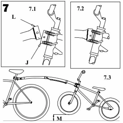Trail-Gator Fixation Trail Gator Sur Vélo Enfant Kit Complet 5 Trail-Gator Fixation Trail Gator Sur Vélo Enfant Kit Complet – Image 3