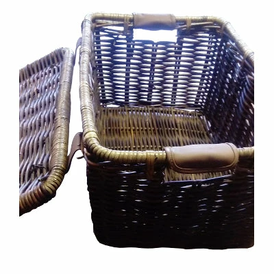 Grand Panier De Vélo En Rotin Denton L Basil 7 Grand Panier De Vélo En Rotin Denton L Basil – Image 5