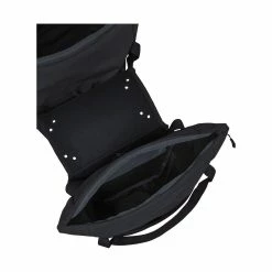 Double Sacoche De Vélo Avec Sacs Cabas TwinShopper Vaude 13 Double Sacoche De Vélo Avec Sacs Cabas TwinShopper Vaude -Remorques vélo Soldes interieur sacoche twinshopper vaude noir