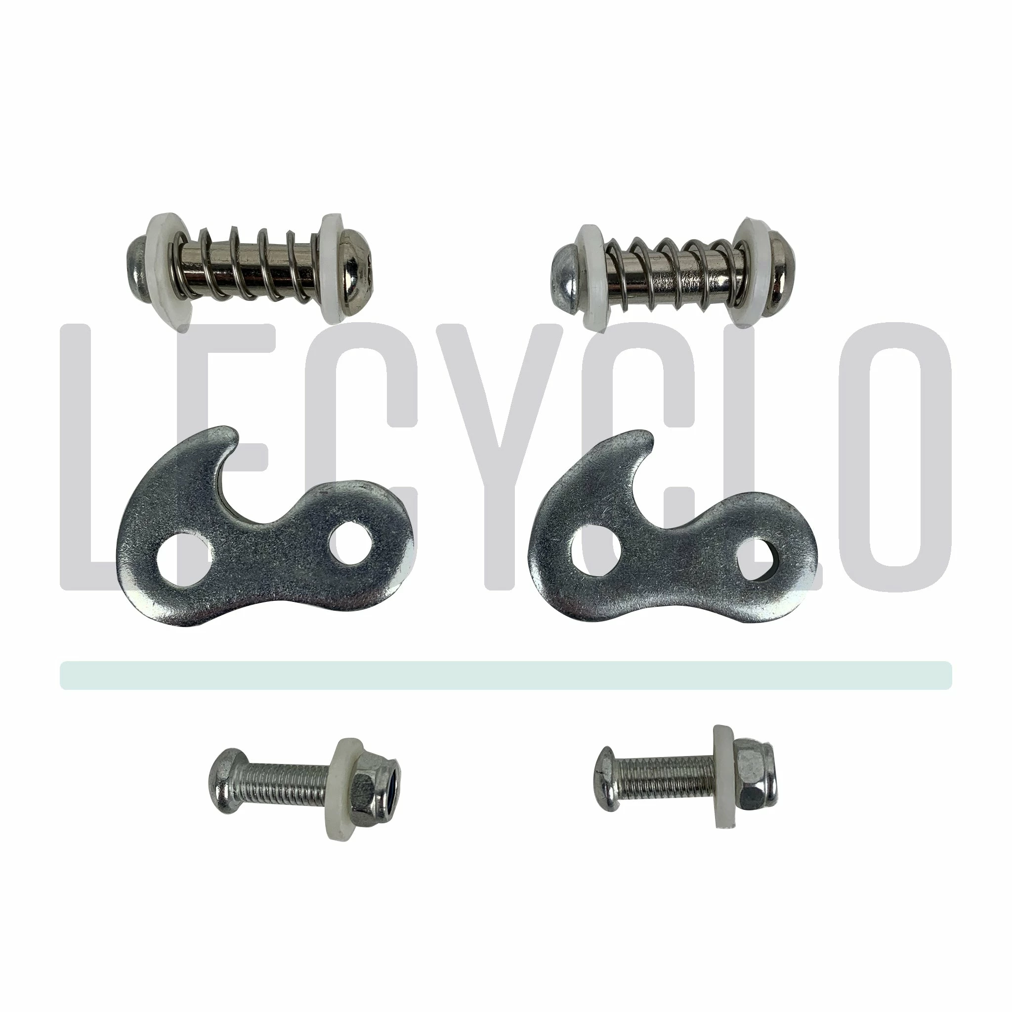 Brandless Kit Ressort, Vis Et Patte Pour Remorque Vélo Monoroue 3 Brandless Kit Ressort, Vis Et Patte Pour Remorque Vélo Monoroue