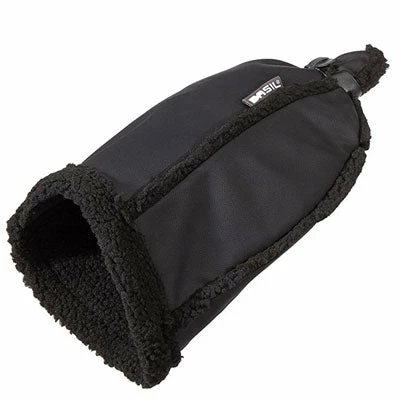 Manchons Basil Noirs En Cuir Végétal Sur Guidon Vélo 5 Manchons Basil Noirs En Cuir Végétal Sur Guidon Vélo – Image 3