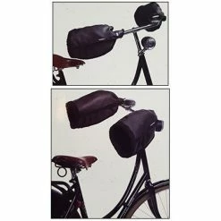 Manchons Basil Noirs En Cuir Végétal Sur Guidon Vélo 13 Manchons Basil Noirs En Cuir Végétal Sur Guidon Vélo -Remorques vélo Soldes manchons basil noirs en cuir vegetal sur guidon velo full 6
