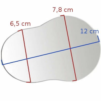 Ergotec-Humpert Miroir De Rechange Pour Rétroviseur Vélo M99 Ergotec 5 Ergotec-Humpert Miroir De Rechange Pour Rétroviseur Vélo M99 Ergotec – Image 3