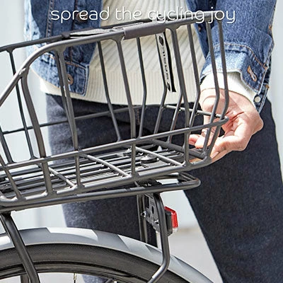 Panier Arrière Noir Sur Porte-bagages MIK Portland Basil 8 Panier Arrière Noir Sur Porte-bagages MIK Portland Basil – Image 6