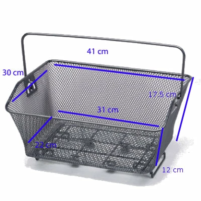 Brandless Panier Arrière Pour Vélo Sur Porte Bagage 5 Brandless Panier Arrière Pour Vélo Sur Porte Bagage – Image 3