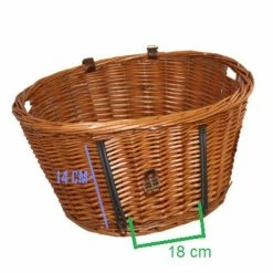 Panier Avant En Osier Pour Chien Sur Guidon - Trixie 9 Panier Avant En Osier Pour Chien Sur Guidon - Trixie -Remorques vélo Soldes panier avant en osier pour chien sur guidon trixie full 4
