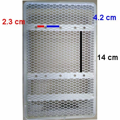 Panier De Vélo Arrière Maille Serrée Cento Basil 8 Panier De Vélo Arrière Maille Serrée Cento Basil – Image 6