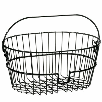 Panier Simple Métal Noir - KlickFix 3 Panier Simple Métal Noir - KlickFix