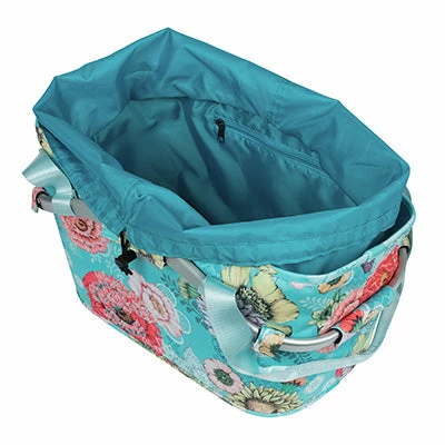 Panier Vélo Arrière Bloom Field 22L Bleu Fleuri Carry All Basil 5 Panier Vélo Arrière Bloom Field 22L Bleu Fleuri Carry All Basil – Image 3