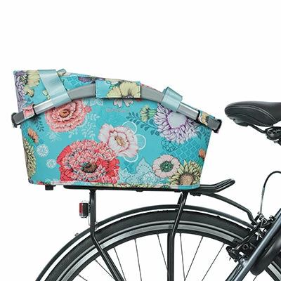Panier Vélo Arrière Bloom Field 22L Bleu Fleuri Carry All Basil 7 Panier Vélo Arrière Bloom Field 22L Bleu Fleuri Carry All Basil – Image 5