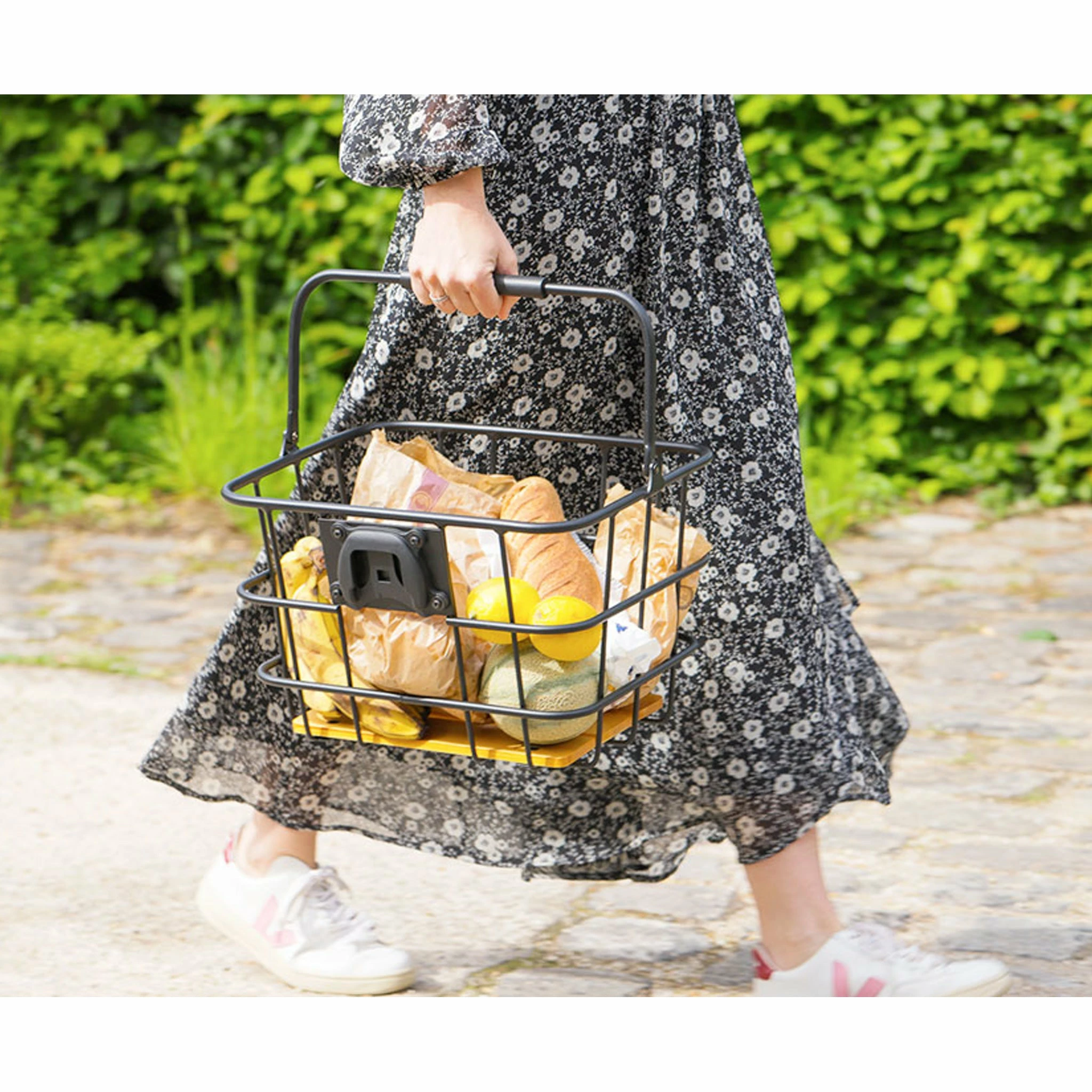 Panier Avant Pour Vélo Avec Socle En Bois Z Front Zefal 5 Panier Avant Pour Vélo Avec Socle En Bois Z Front Zefal – Image 3