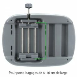 Panier Vélo Chien Amovible Avec Cage Sur Porte-bagages Trixie -Remorques vélo Soldes panier velo chien amovible avec cage sur porte bagages trixie full 5
