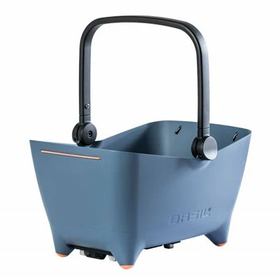 Panier Vélo Pour Chien Bleu Tendance Basil Buddy 2 Panier Vélo Pour Chien Bleu Tendance Basil Buddy