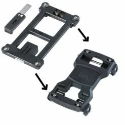 Plaque D'adaptation MIK Pour Accessoires Vélo Basil 12 Plaque D'adaptation MIK Pour Accessoires Vélo Basil -Remorques vélo Soldes plaque d adaptation mik pour accessoires velo basil full 5