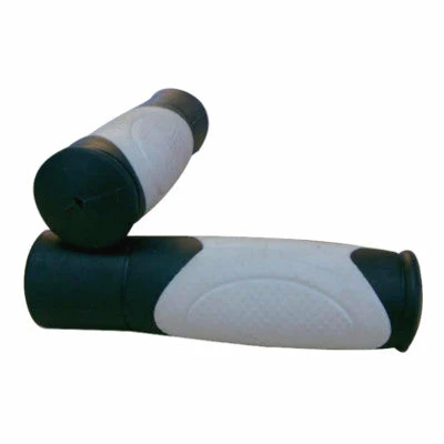 Poignées Blanches De Vélo Confortables - Dutch Perfect 3 Poignées Blanches De Vélo Confortables - Dutch Perfect