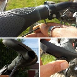 VELO Poignées Vélo Ergonomiques Avec Cornes Triple Densité - La Paire 11 VELO Poignées Vélo Ergonomiques Avec Cornes Triple Densité - La Paire -Remorques vélo Soldes poignees velo ergonomiques avec cornes triple densite la paire full 4