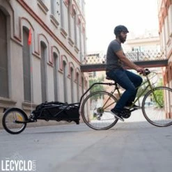 Brandless Remorque De Vélo Mono Roue Sur Tige De Selle Avec Sac étanche -Remorques vélo Soldes remorque de velo mono roue sur tige de selle avec sac etanche full 5