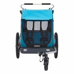 Remorque Poussette 2 Enfants Pour Vélo Thule Chariot Coaster XT -Remorques vélo Soldes remorque poussette 2 enfants pour velo thule chariot coaster xt full 3