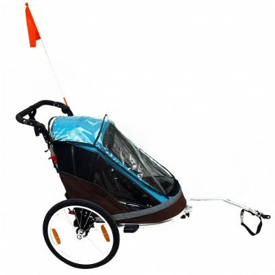 Remorque Vélo Pliable Pour 2 Enfants Maxxus 7 Remorque Vélo Pliable Pour 2 Enfants Maxxus – Image 5