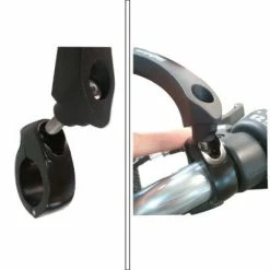 Rétroviseur Hafnium Sur Guidon De Vélo Gauche -Remorques vélo Soldes retroviseur hafnium sur guidon de velo gauche full 4