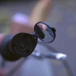 Rétroviseur Vélo En Bout De Guidon Plat Corky Urban The Beam -Remorques vélo Soldes retroviseur velo en bout de guidon droit corky urban the beam full 3