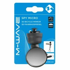 Rétroviseur Vélo Sur Embout De Cintre Spy Micro M-Wave 11 Rétroviseur Vélo Sur Embout De Cintre Spy Micro M-Wave -Remorques vélo Soldes retroviseur velo micro spy m wave packaging