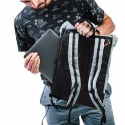 MeroMero Sac à Dos Et Sacoche Vélo Mini-Squamish Mero Mero 17 MeroMero Sac à Dos Et Sacoche Vélo Mini-Squamish Mero Mero -Remorques vélo Soldes sac a dos et sacoche velo mini squamish mero mero gris full 4