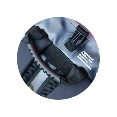 Fox Line Sac à Dos étanche Noir Pour Cyclistes 5 Fox Line Sac à Dos étanche Noir Pour Cyclistes – Image 3