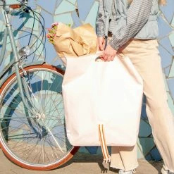 Sac De Courses Avec Son Sac Isotherme Sur Porte-bagages Houston Go Fluo 15 Sac De Courses Avec Son Sac Isotherme Sur Porte-bagages Houston Go Fluo -Remorques vélo Soldes sac shopper go fluo houston 004