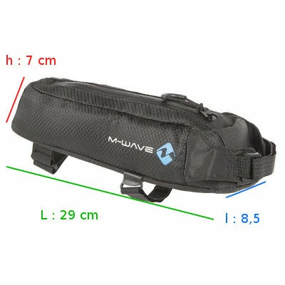 Sacoche De Cadre Vélo 0.75L Bikepacking M-wave 7 Sacoche De Cadre Vélo 0.75L Bikepacking M-wave – Image 5