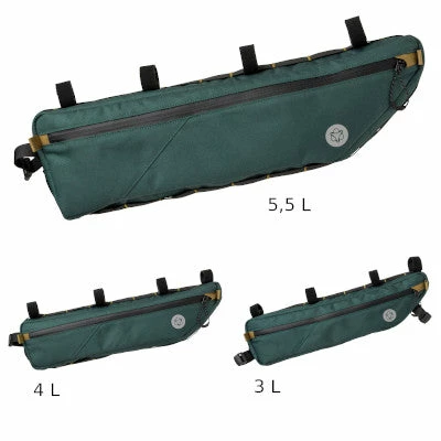 Sacoche De Cadre Verte Bikepacking 3L, 4L Ou 5,5L Venture Agu 3 Sacoche De Cadre Verte Bikepacking 3L, 4L Ou 5,5L Venture Agu