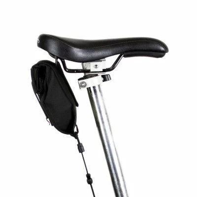 Sacoche De Selle Noire Pour Vélo Pliant Restrap City 6 Sacoche De Selle Noire Pour Vélo Pliant Restrap City – Image 4